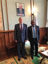 Rencontre de l'Ambassadeur avec le Consul honoraire de Russie à Toamasina