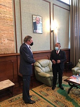 Rencontre de l'Ambassadeur avec le Maire de la Commune Urbaine d'Antsirabe