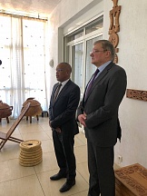 Rencontre de SEM Andrey Andreev avec le Ministre de la Défense Nationale de Madagascar
