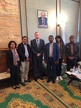Rencontre de l'Ambassadeur avec les représentants de l’Association «Les Amis de la Russie à Madagascar»